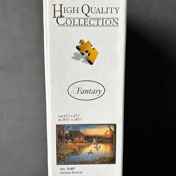 Clementoni High Quality Collection Autumn Retreat 1000 Piece Puzzle - Complete - Picture 7 of 8